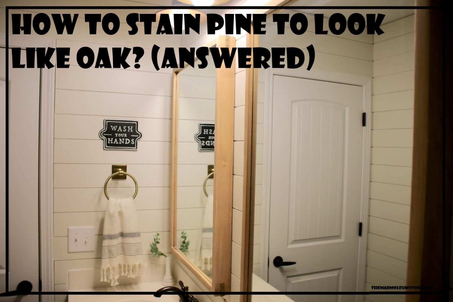 How To Stain Pine To Look Like Oak? (Answered)